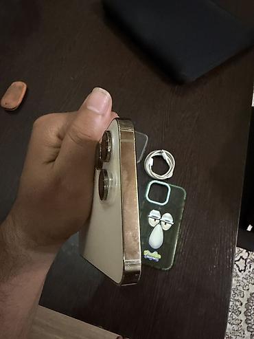 iphone xt: IPhone 14 Pro, Б/у, 256 ГБ, Золотой, 83 % — 8