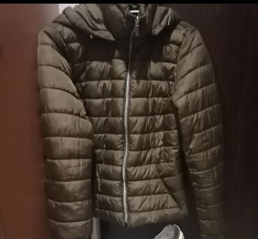 zimska jakna s: Zara, S (EU 36), Jednobojni, Sa postavom