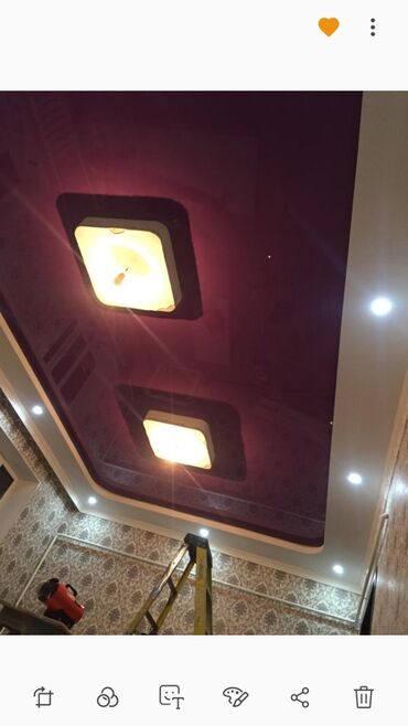 Натяжной потолок: Натяжной потолок 3D потолки, Глянцевое, Матовое Бесплатный замер, Бесплатная консультация, Гарантия — 8