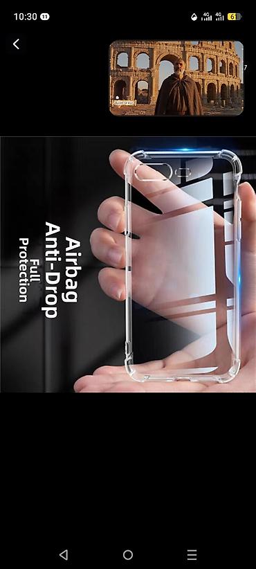 red square keyrox: Для Infinix Hot 60i: Прозрачный противоударный чехол с «воздушными — 5