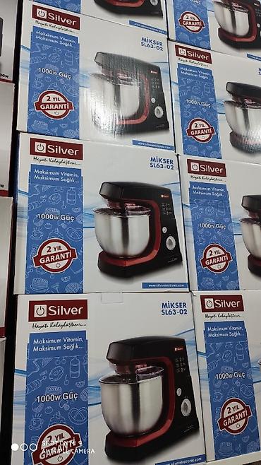 krem depilyator: Mikser mixer qabli mikser Silver Turk markasi 1000 watt guc 8 suretli — 5