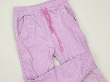 biało czarne spodnie: Sweatpants, SinSay, 8 years, 116/122, condition - Good