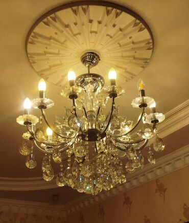 ультрафиолетовая лампа: Çılçıraq, 10 və daha çox lampa