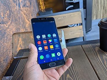 note 2: Meizu M5, Б/у, 32 ГБ, цвет - Серый, 2 SIM — 5