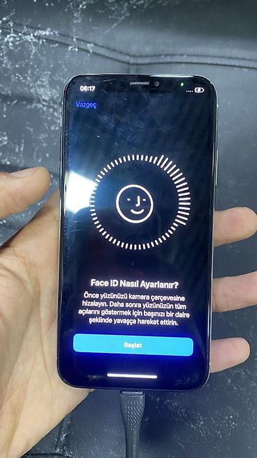 iphone x black: IPhone X, Gümüşü, Face ID — 2
