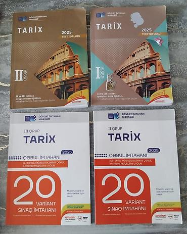 Testlər: Tarix üçün toplular/vəsaitlər Tarix test toplusu I/II hissə 2023 - 4 — 1