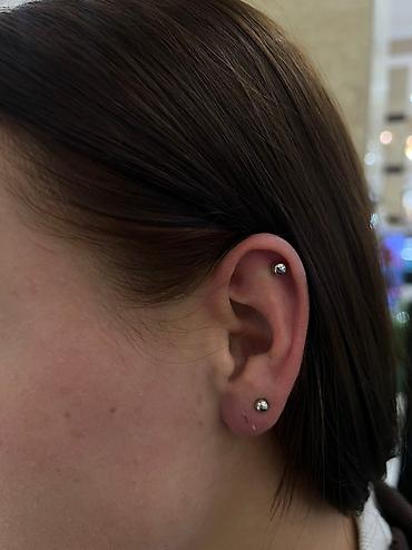 Пирсинг: Прокол ушей профессиональным мастером. — Только стерильные инструменты — 17