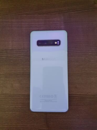 Mobil telefonlar: Samsung Galaxy S10, 128 GB, rəng - Ağ, Barmaq izi, İki sim kartlı, Face ID