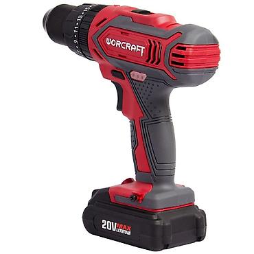 Аккумуляторная дрель-шуруповерт WORCRAFT 20V MAX Lithium - Питание