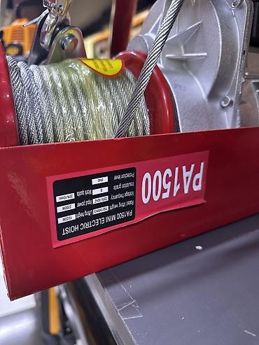 Оборудование для производства: Электрическая лебедка (тельфер) PA1500 Mini Electric Hoist - Модель — 2