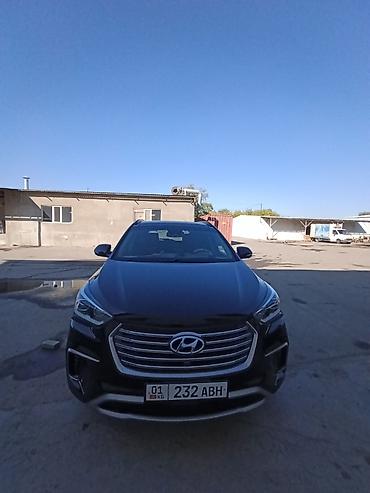 hunda: Hyundai Santa Fe: 2017 г., 3.3 л, Автомат, Бензин, Кроссовер — 1