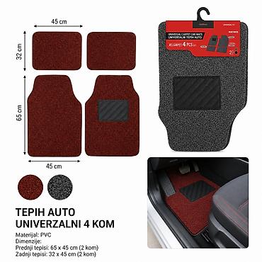 KMT Automobilska patosnica 2000196 Opis: Univerzalni set auto-tepiha