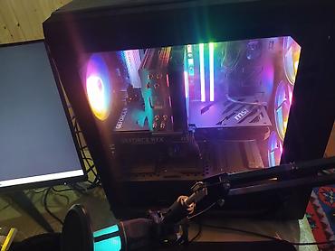 Masaüstü kompüterlər və iş stansiyaları: Oyun və yayım üçün tam masaüstü kompüter dəsti Güclü oyun PC-si və — 2