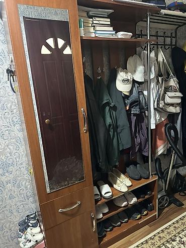 standing mirror: Прихожая модульная из ЛДСП в тёплом древесном оттенке. Состав и — 2
