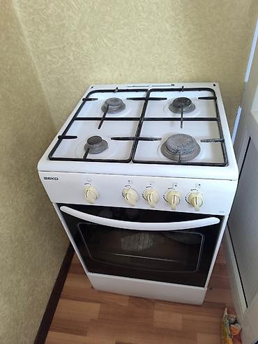 Газовые печи: Beko markalı 4 gözlü qaz sobası satılır. Qazla işləyir, aşağı — 3