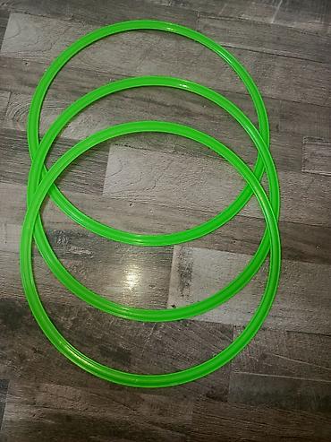 obruc: Məhsul: Təlim üçün Rəngli məşq halqaları Material: plastik Rənglər — 5