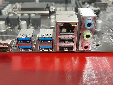 Материнские платы: Материнская плата, Б/у, Gigabyte, LGA1200, Micro-ATX, Для ПК — 12