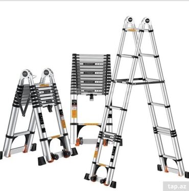 Nərdivanlar: Aliminium Teleskopik Nərdivanlar. ❗️Satışı❗️ — 5