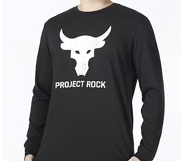 under armor: Лонгслив, цвет - Черный, Китай, XL — 2