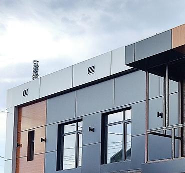 Фасадные работы: Ремонт фасада | Алюкобонд Больше 6 лет опыта — 5