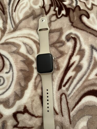 w26 smart watch qiymeti: Yeni, Smart saat, Apple, Аnti-lost, rəng - Bej