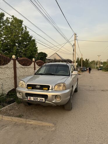 Hyundai: Hyundai Santa Fe: 2002 г., 2.7 л, Автомат, Бензин, Внедорожник