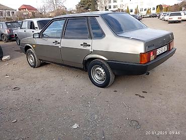 VAZ (LADA): Lada 21099 (Samara) sedan - Kuzov: 4 qapılı sedan, metalik boz rəng — 5