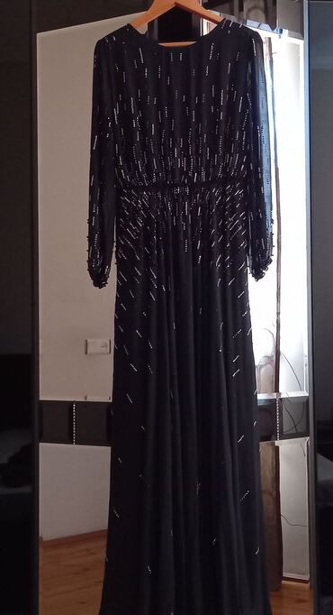 ziyafət donlar: Вечернее платье, Макси, 4XL (EU 48)