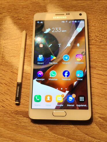 Samsung: Samsung Galaxy Note 4, 32 GB, rəng - Ağ