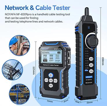 Животные: Сетевой кабельный тестер NOYAFA NF-8209 Pro NOYAFA — 3