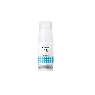 printer skaner: Canon GI-43C 4672C001 Cyan Mavi Mürəkkəb Konteyneri – 60 ml - — 1