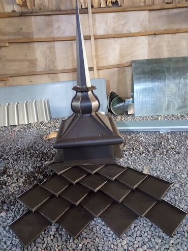 Digər dam örtükləri: Kumbezlerin hazirlanmasi — 6