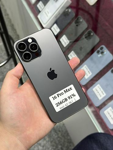 galaxy a26 5g: IPhone 16 Pro Max, Б/у, 256 ГБ, Black Titanium, Защитное стекло, Чехол, Кабель, В рассрочку, 91 % — 1
