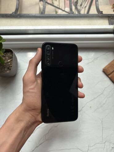 telefon avadanlıq mağazası: Xiaomi Redmi Note 8, 64 GB, rəng - Qara, 
 Düyməli, Sensor, Barmaq izi