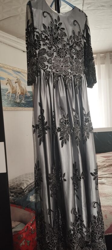 турецкие платье: Вечернее платье, Длинная модель, С рукавами