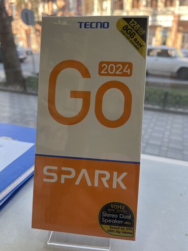 redmi 9 telefon: Tecno Spark Go 2024, 128 GB, rəng - Qara, Sensor, Barmaq izi, İki sim kartlı