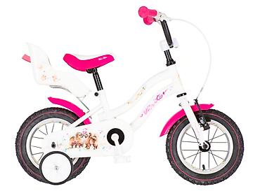 vespa za devojcice: Bicikl kids Visitor Dog 12" – belo roze perla Opis: - Dečji bicikl za — 1