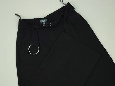 ocieplane legginsy z wysokim stanem: Material trousers for women, Dorothy Perkins, size L (EU 40)