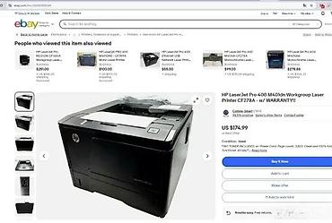 Skeneri: HP LaserJet Pro 400 M401dn – monohromatski laserski štampač za — 2