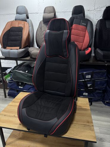 Чехлы и накидки на сиденья: Чехлы Алькантара, С подушкой, Новый, Бесплатная доставка — 5