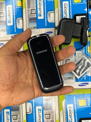 самсунг телефоны: Samsung GT-E1210, Жаңы, < 2 ГБ, түсү - Көк, 2 SIM