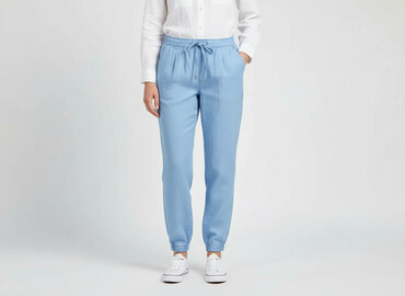legginsy ellesse: Carry, Material trousers for women, size L