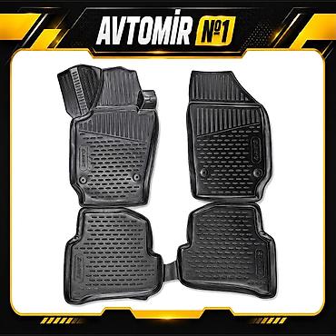 Транспорт: Skoda Fabia 2014-2021 üçün salon rezin ayaqaltı Skoda Fabia 2014-2021 — 1