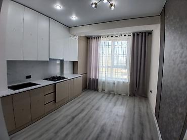 саламат курулуш: 1 бөлмө, 40 м², Элитка, 5 кабат, Евро оңдоо — 9