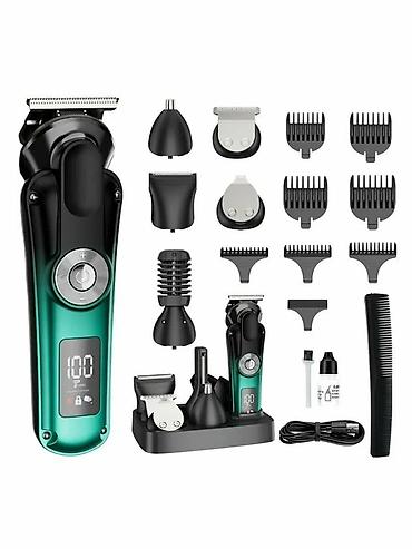 shaving machine: Триммер Универсальный, Керамика, Подсветка экрана — 4