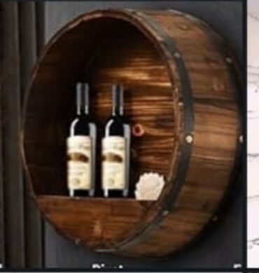 Mebellərin yığılması: Dekorativ yumru dolab-çəllək, sifarişlə hazırlanması. Restoran bar — 10