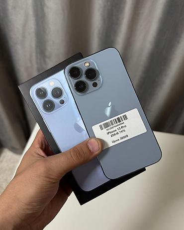 IPhone 13 Pro, Б/у, 256 ГБ, Sierra Blue, Коробка, В рассрочку, 74 % at lalafo.kg IPhone 13 Pro, Б/у, 256 ГБ, Sierra Blue, Коробка, В рассрочку, 74 %