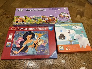 cross motor cocuk: Uşaq üçün oyun və tapmaca dəsti Все вместе - 4-in-1 Grow up puzzle – — 1