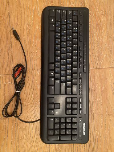 keyboard: Klaviatura Microsoft Wired Keyboard 600, az işlənib, əla