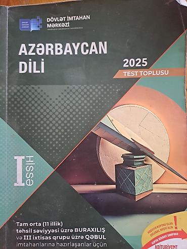 Testlər: Azərbaycan dili Testlər 11-ci sinif, DİM, 1-ci hissə — 1